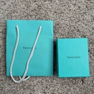 Tiffany & Co. box and bag